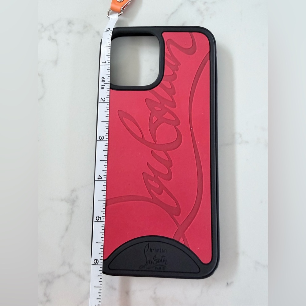 iPhone 13 Pro Max Bold Red and Black Phone Case - Picture 4 of 5